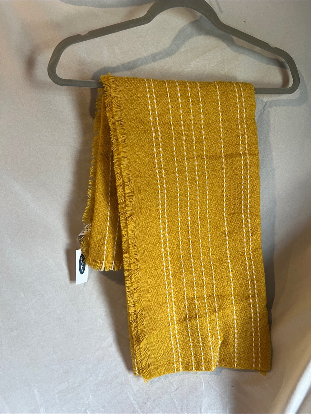 Mustard Yellow woman’s Scarf - old Navy